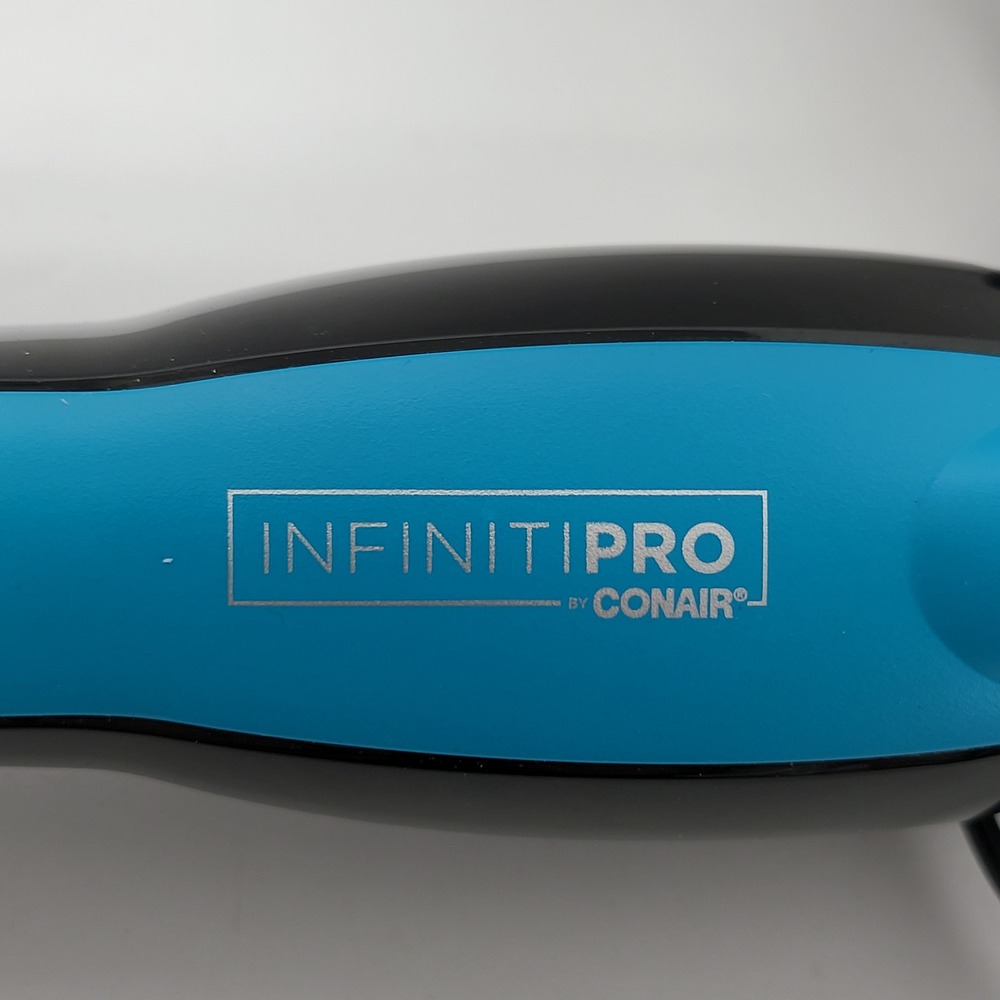 Conair InfinitiPro The Knot Dr All-in-One Oval Dryer Brush Blue Black BC118R‎ - Picture 3 of 6